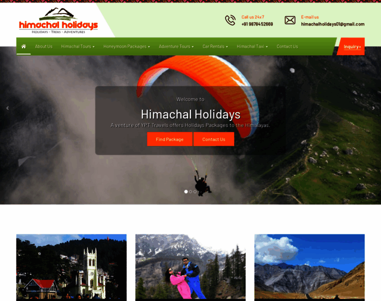 Himachal-holidays.com thumbnail