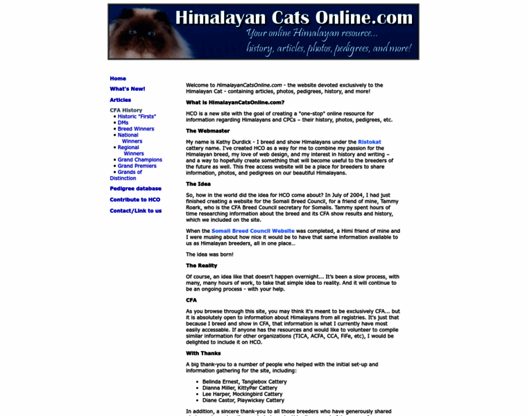 Himalayancatsonline.com thumbnail