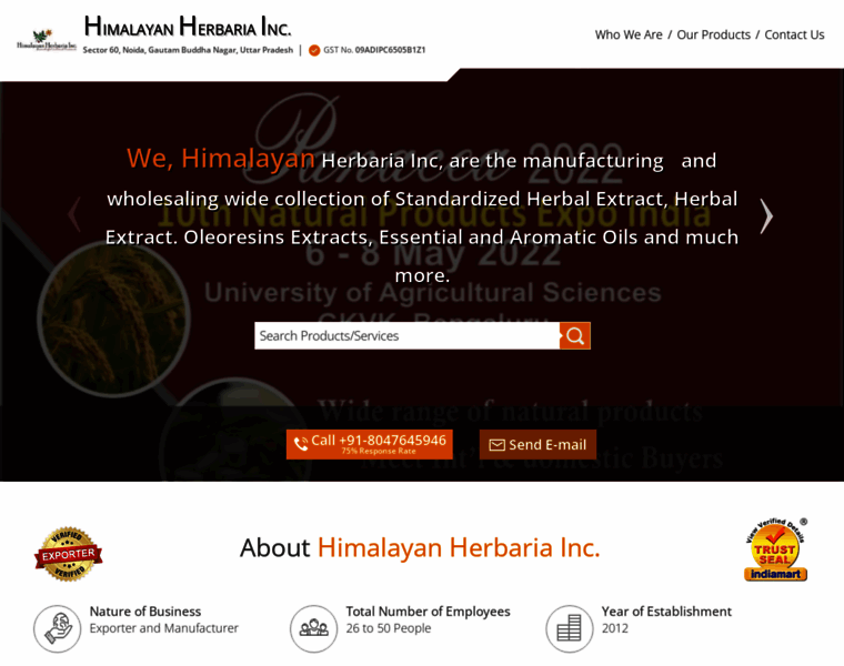 Himalayanherbaria.in thumbnail