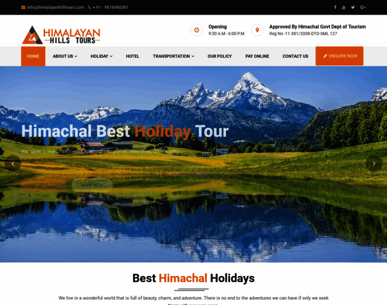 Himalayanhilltours.com thumbnail