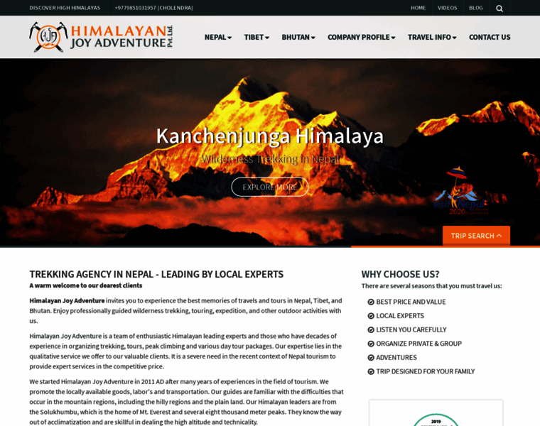 Himalayanjoy.com thumbnail