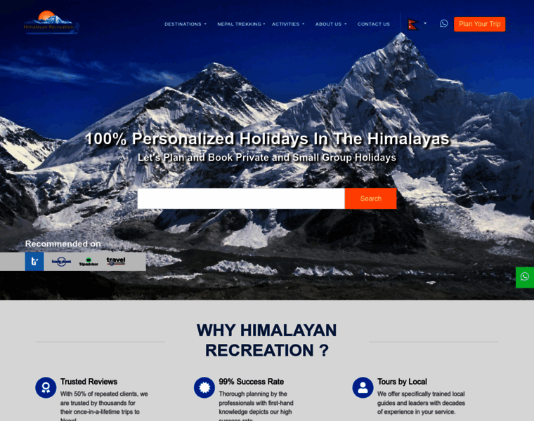 Himalayanrecreation.com thumbnail