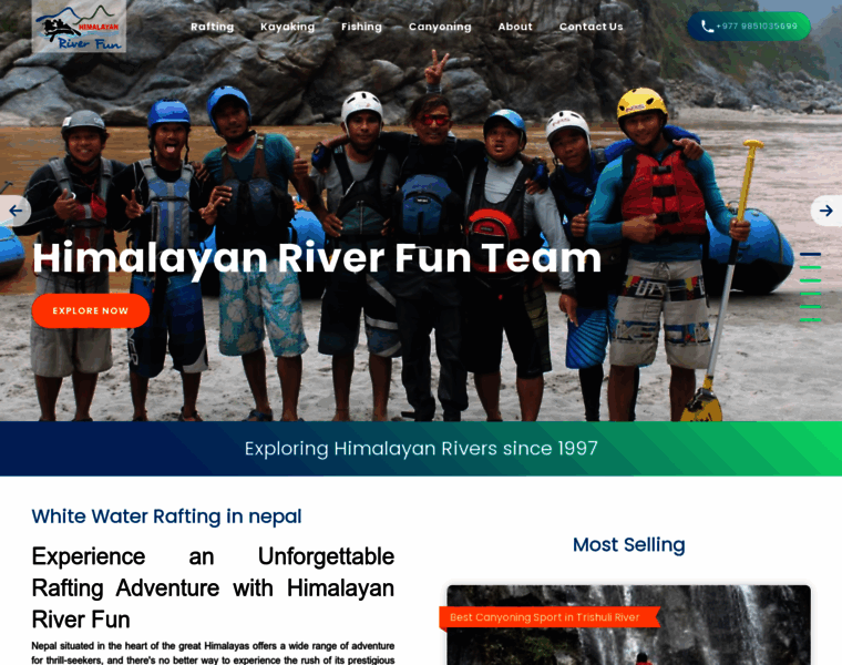 Himalayanriverfun.com thumbnail