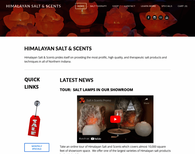 Himalayansaltandscents.com thumbnail