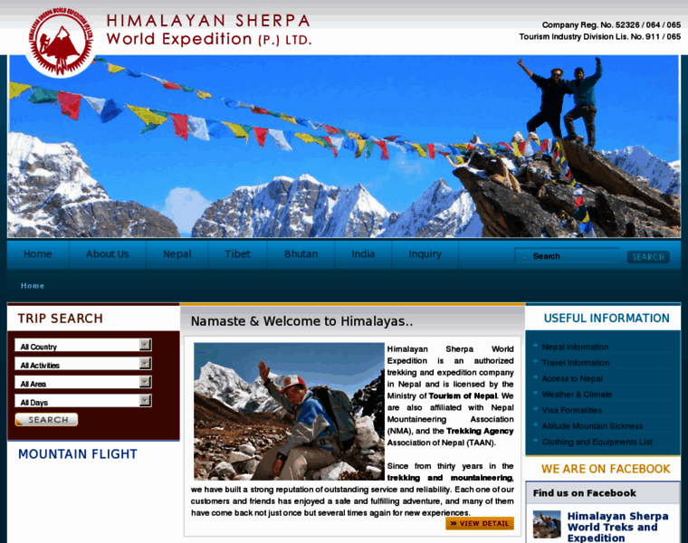 Himalayansherpatrek.com thumbnail