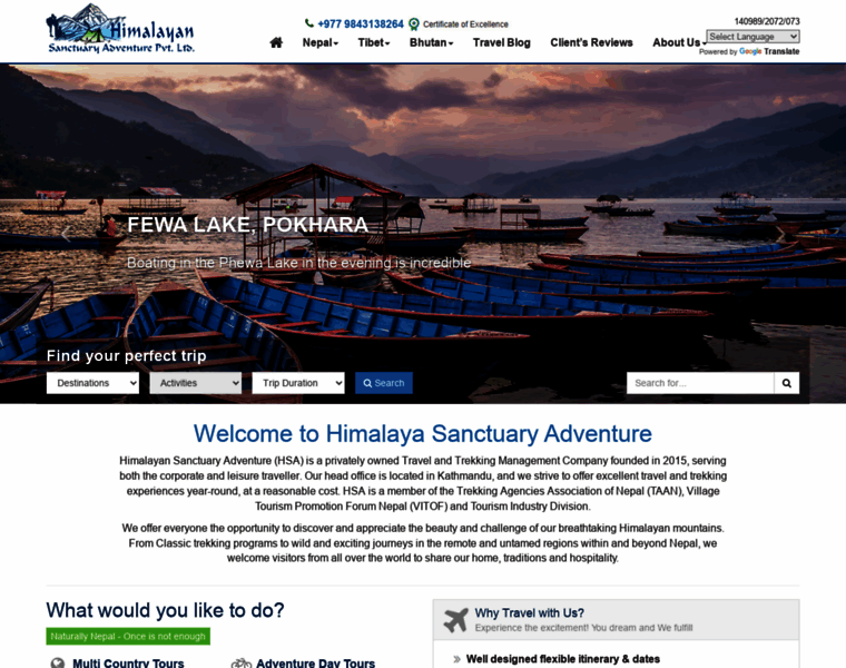Himalayasanctuary.com thumbnail