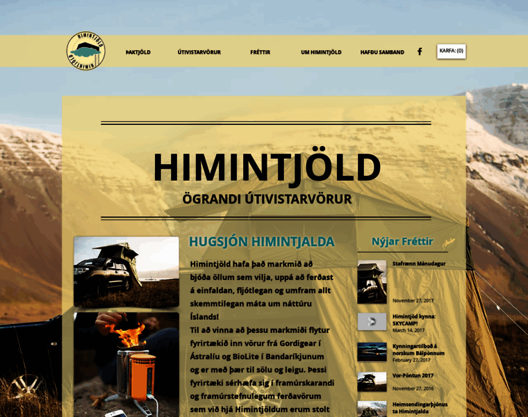 Himintjold.com thumbnail