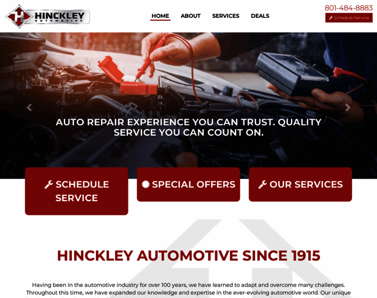 Hinckleyautomotive.com thumbnail