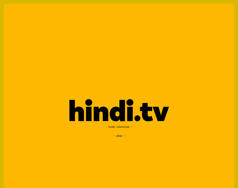 Hindi.tv thumbnail
