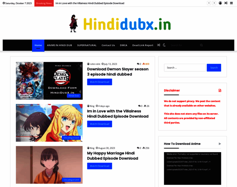 Hindidubx.in thumbnail