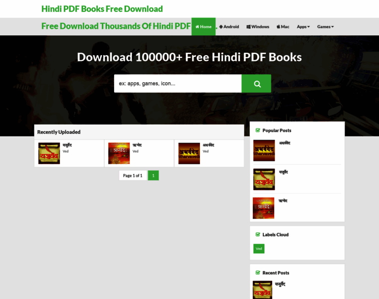 Hindipdfbooksdownload.blogspot.in thumbnail