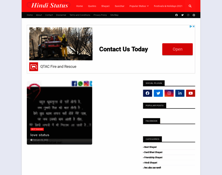 Hindistatus.net thumbnail