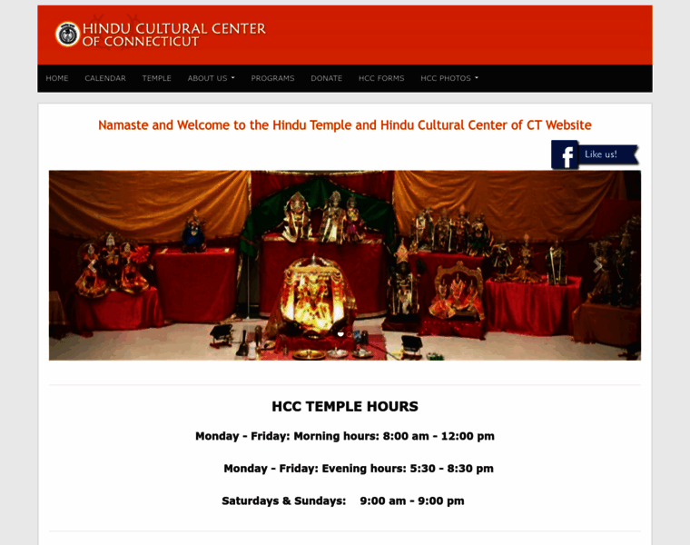 Hinduculturalcenter.org thumbnail