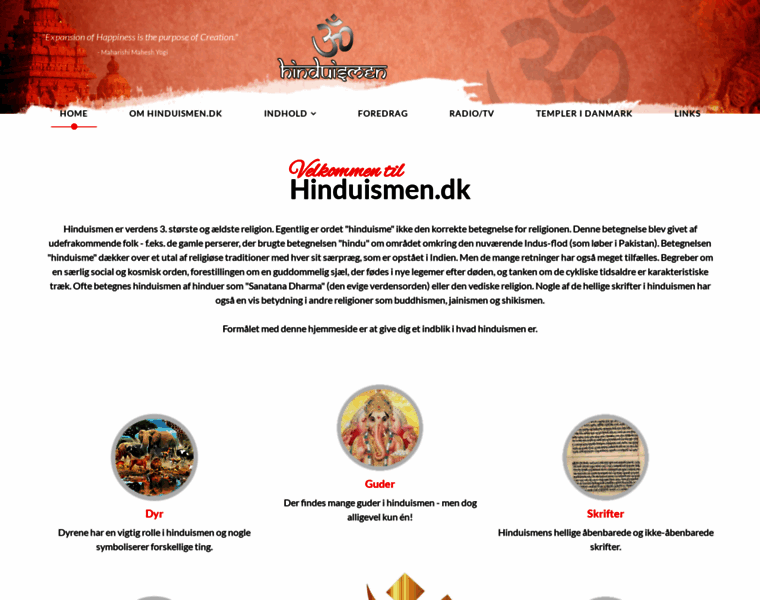 Hinduismen.dk thumbnail