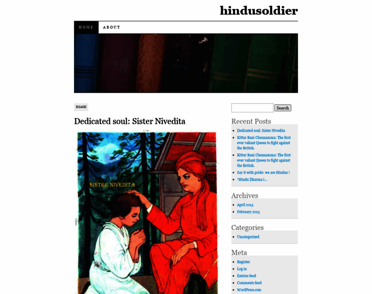 Hindusoldier.wordpress.com thumbnail