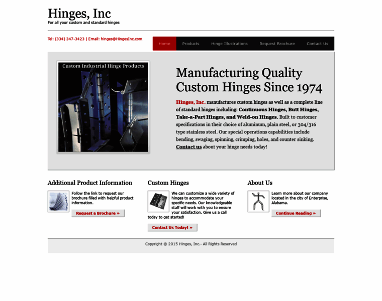 Hingesinc.com thumbnail