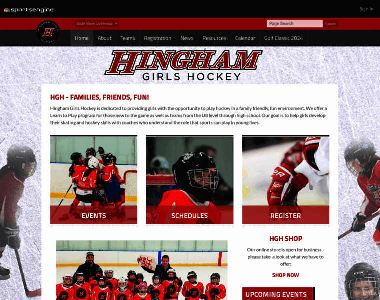 Hinghamgirlshockey.org thumbnail