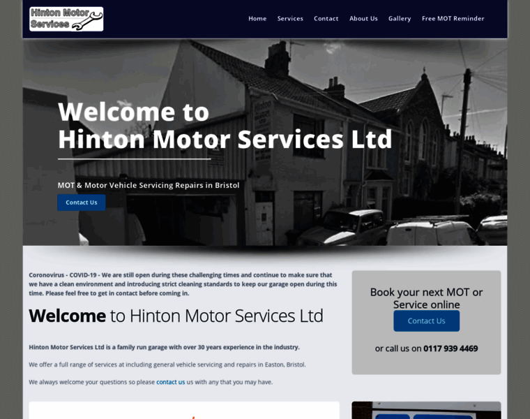 Hintonmotorservices.co.uk thumbnail