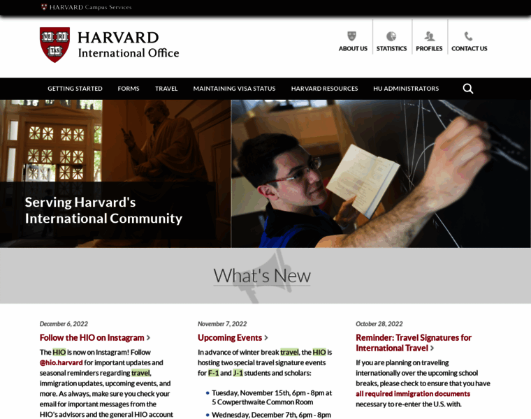 Hio.harvard.edu thumbnail