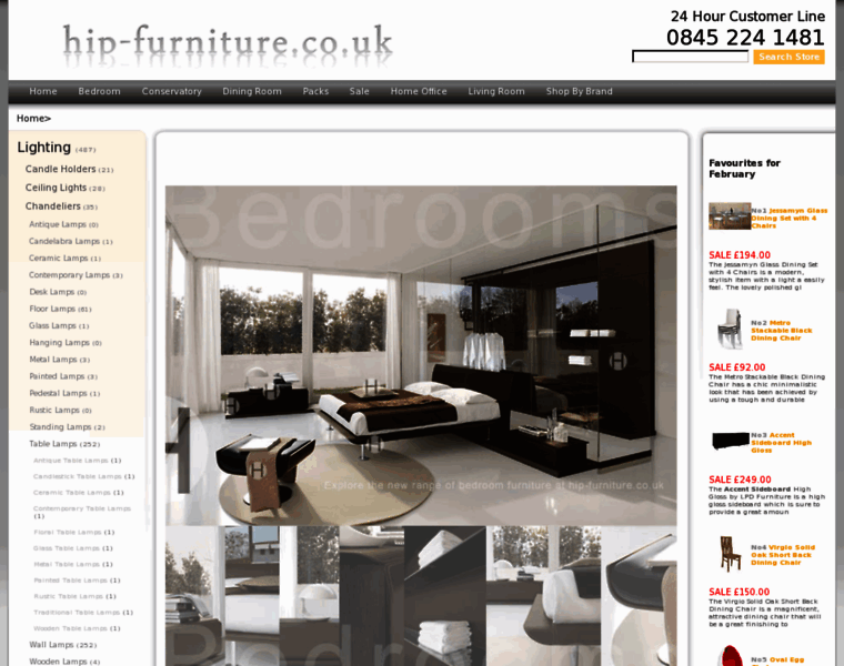 Hip-furniture.co.uk thumbnail