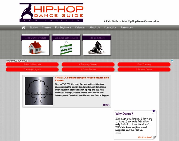 Hiphopdanceguide.com thumbnail