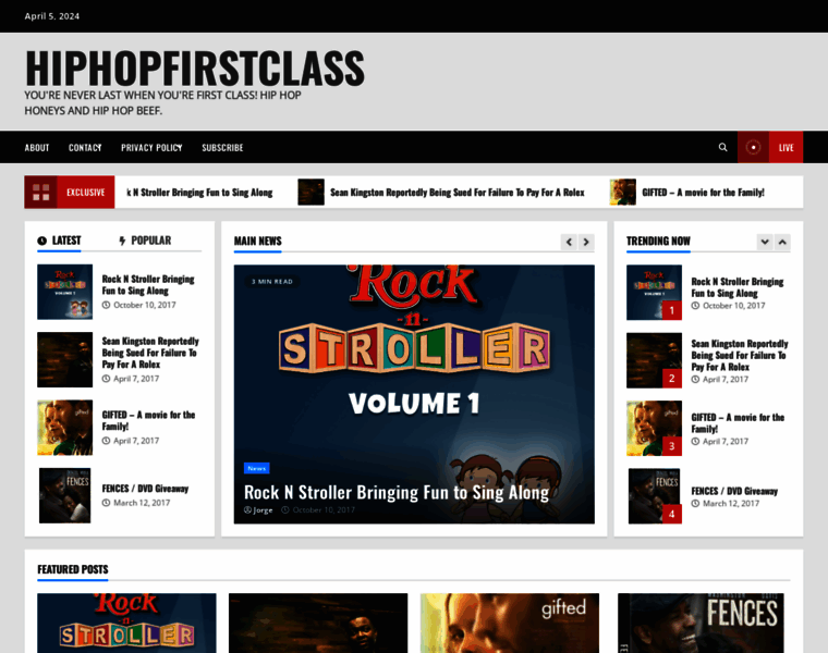 Hiphopfirstclass.com thumbnail