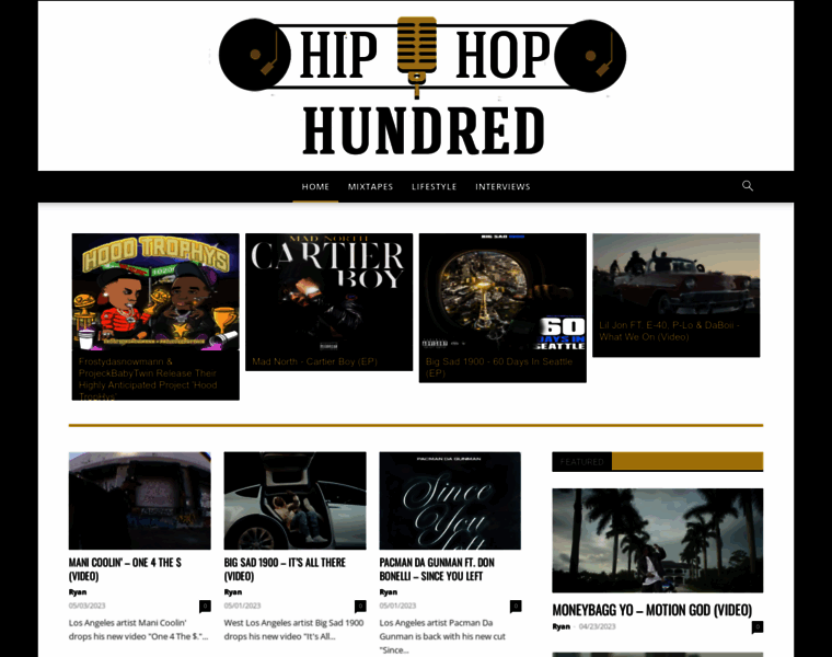 Hiphophundred.com thumbnail
