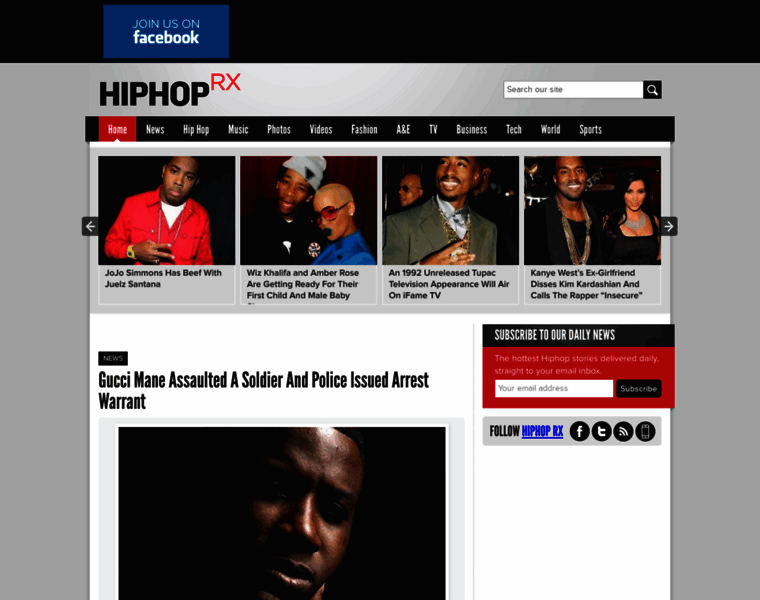 Hiphoprx.com thumbnail