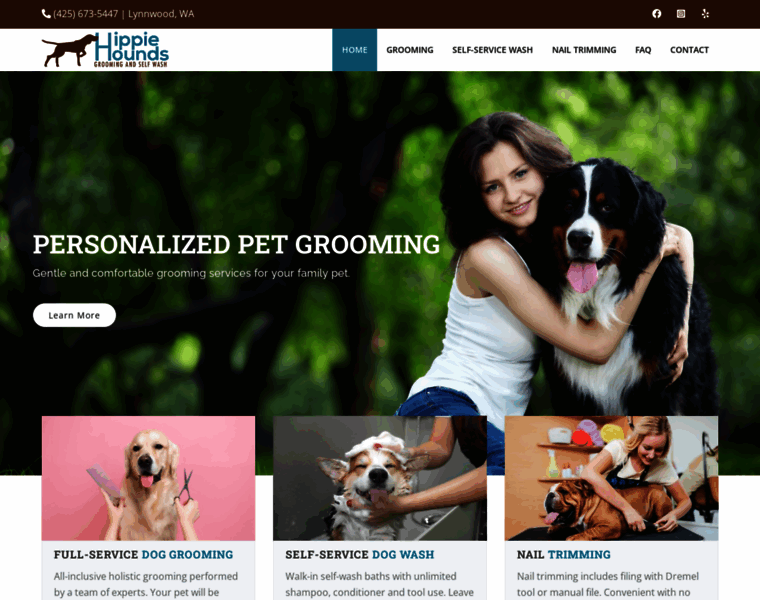 Hippiehoundsgrooming.com thumbnail