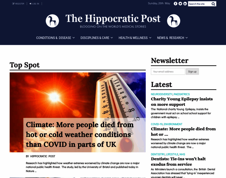 Hippocraticpost.com thumbnail