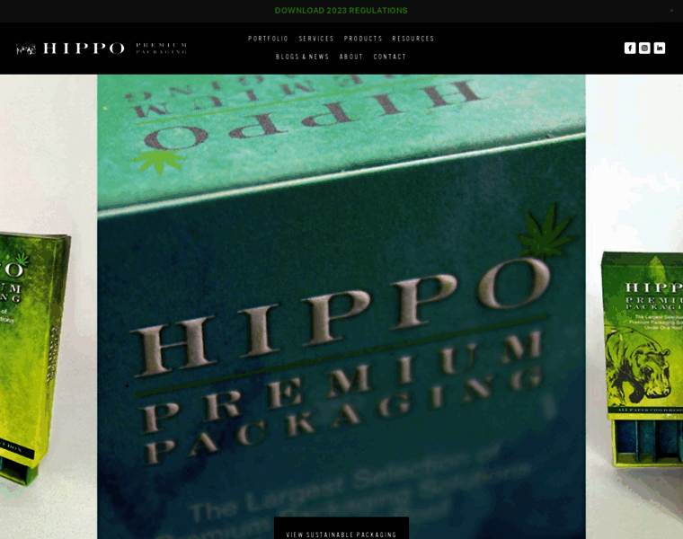 Hippopackaging.com thumbnail