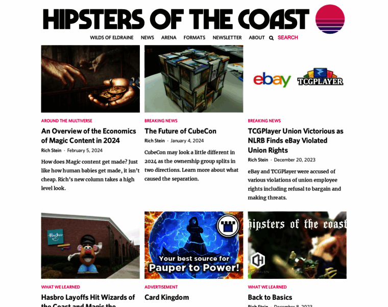 Hipstersofthecoast.com thumbnail