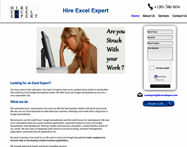 Hireexcelexpert.com thumbnail