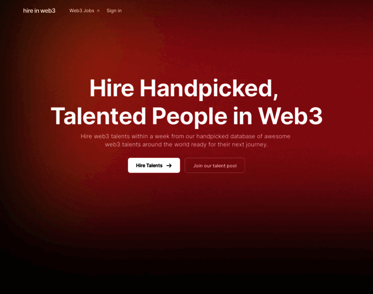 Hireinweb3.com thumbnail