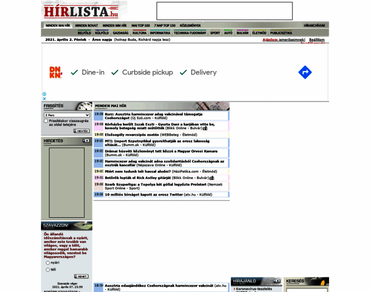 Hirlista.com thumbnail