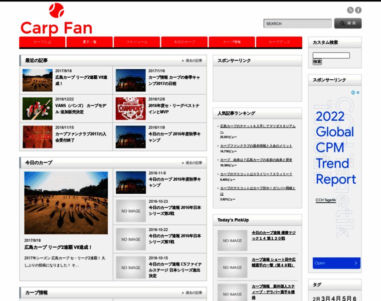 Hiroshimacarp-fan.com thumbnail