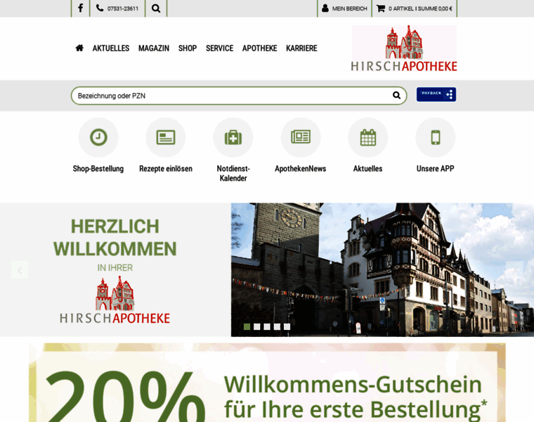 Hirsch-apotheke-konstanz.de thumbnail