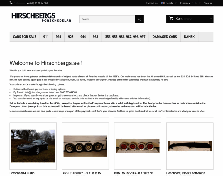 Hirschbergs.se thumbnail