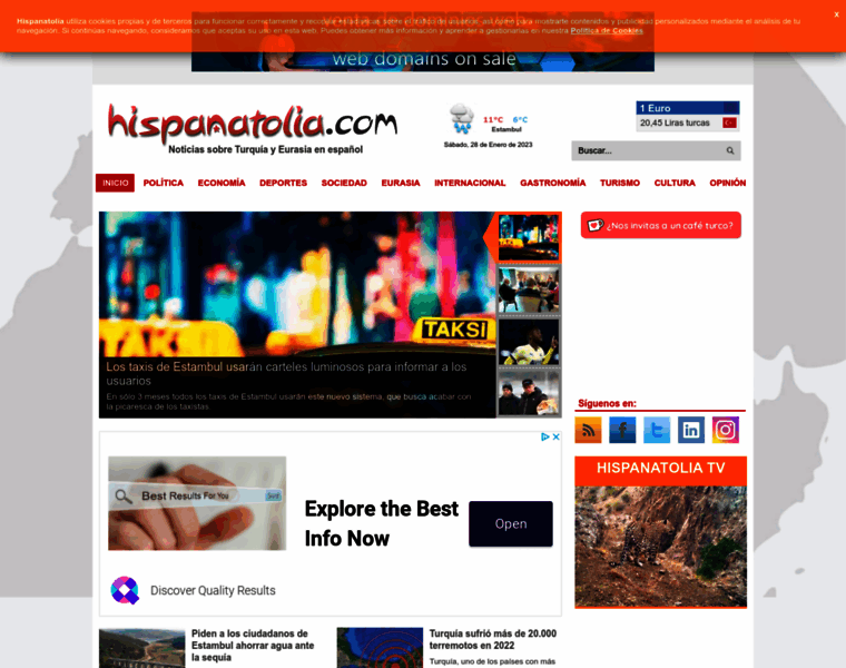 Hispanatolia.com thumbnail