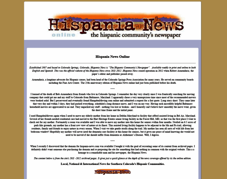Hispania-news.com thumbnail