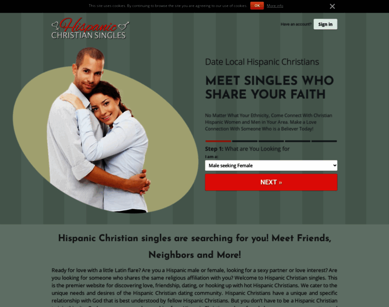 Hispanicchristiansingles.com thumbnail