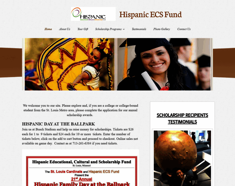 Hispanicecsfund.org thumbnail
