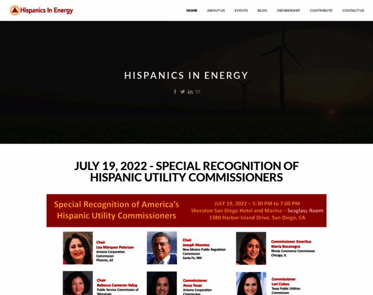 Hispanicsinenergy.com thumbnail