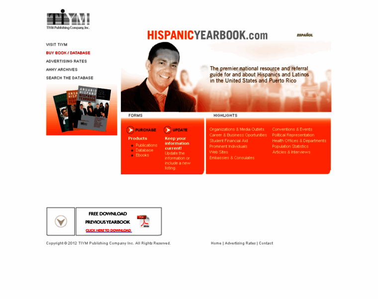 Hispanicyearbook.com thumbnail