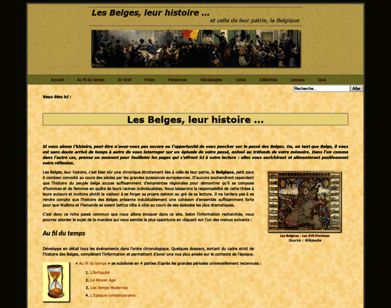 Histoire-des-belges.be thumbnail