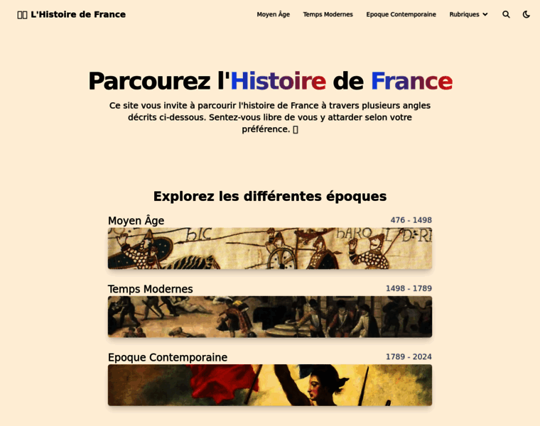 Histoire-france.net thumbnail