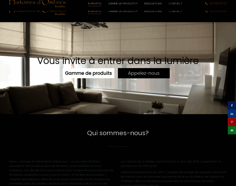 Histoiresdombres.be thumbnail