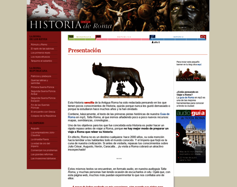 Historia-roma.com thumbnail