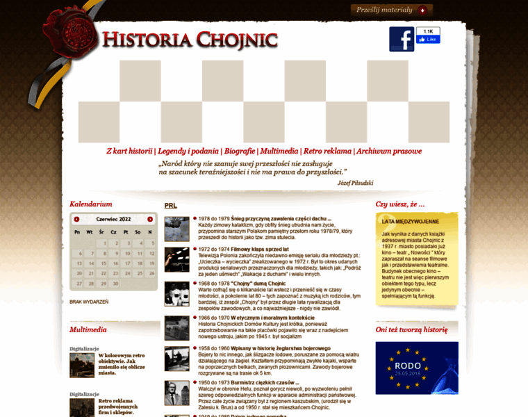 Historiachojnic.pl thumbnail