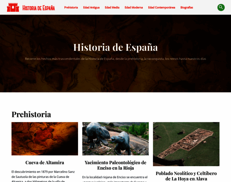 Historiaespana.com thumbnail